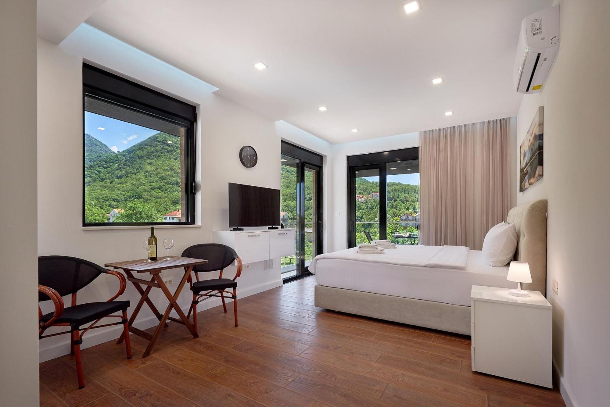 Georgiy Lux Apartments Lastva Grbaljska Zewnętrze zdjęcie